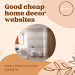 Good cheap home decor websites
