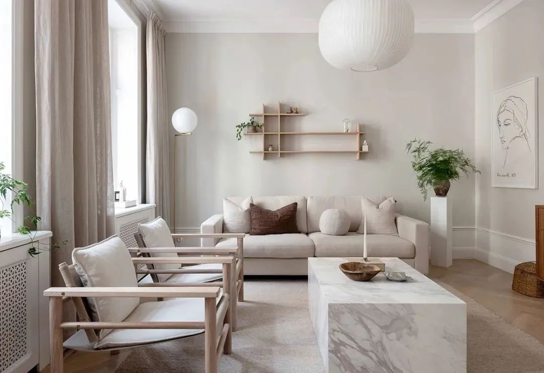 Get the look: Living room in a warm palette - COCO LAPINE DESIGN Living room des